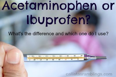 Hiệu quả và tính an toàn của acetaminophen vs ibuprofen trong điều trị đau và sốt ở trẻ: phân tích tổng hợp.